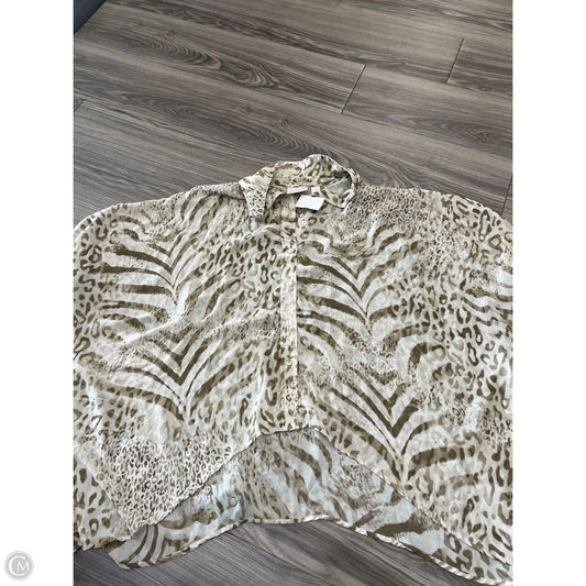 Top Short Sleeve By Chicos In Animal Print, Size: 12