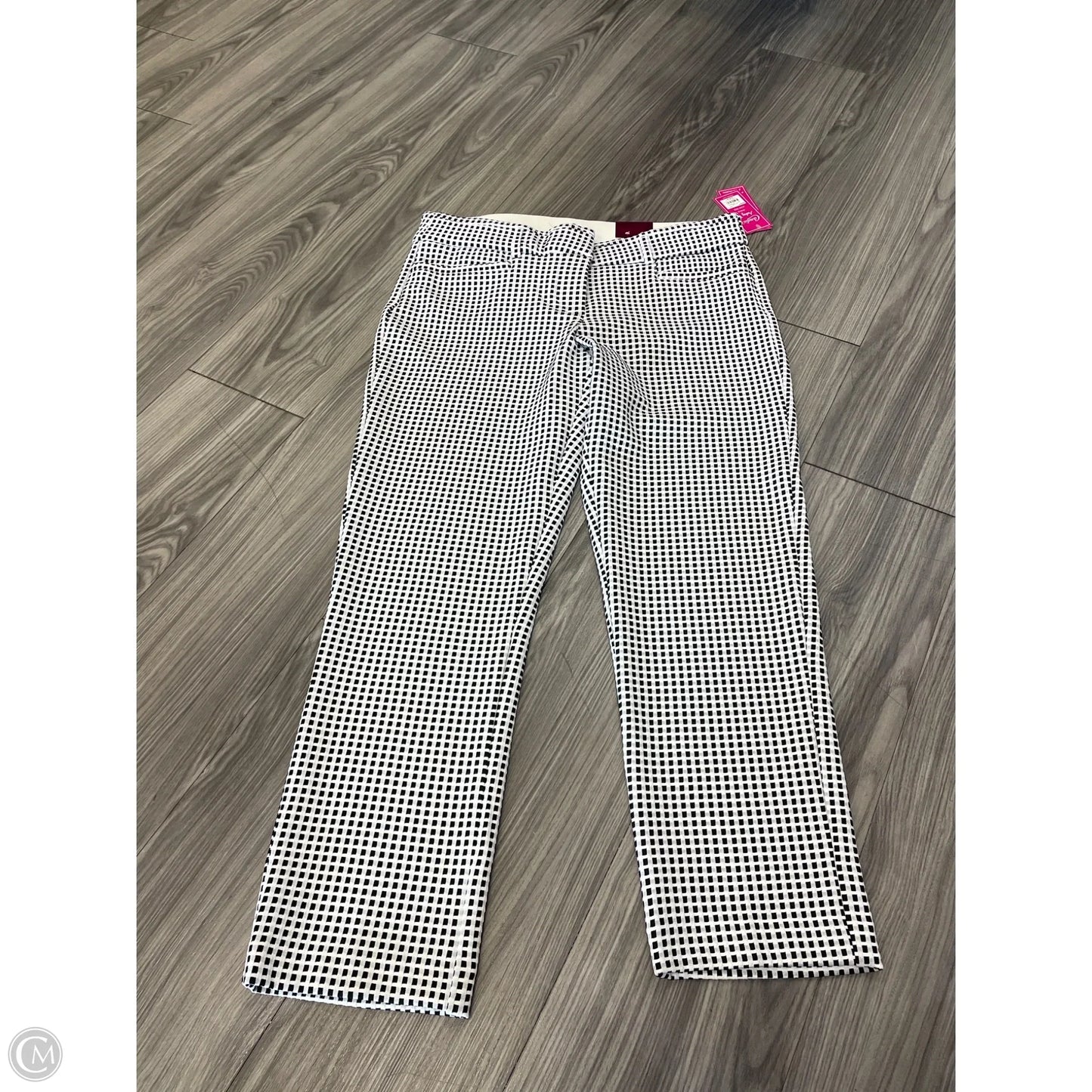 Pants Dress By Candies In Plaid Pattern, Size: 12