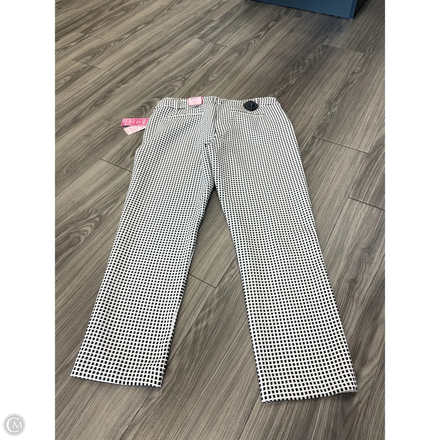 Pants Dress By Candies In Plaid Pattern, Size: 12