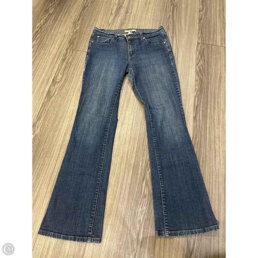 Jeans Boot Cut By Levis In Blue Denim, Size: 10