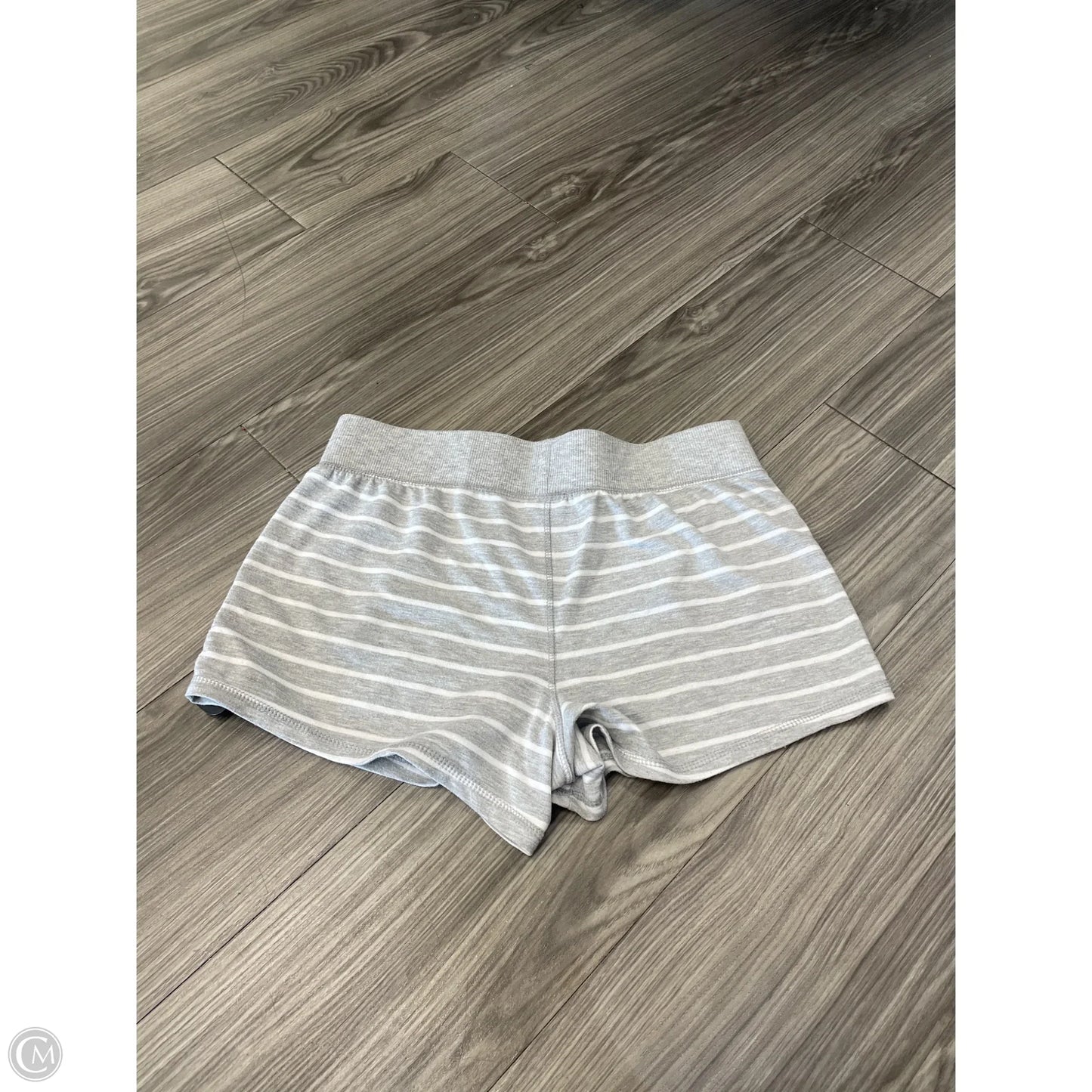 Shorts By Athletic Works In Striped Pattern, Size: M