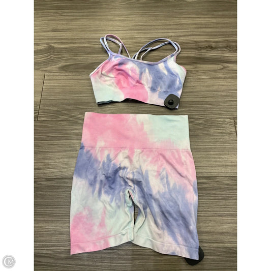 Athletic Shorts 2pc By Clothes Mentor In Tie Dye Print, Size: M