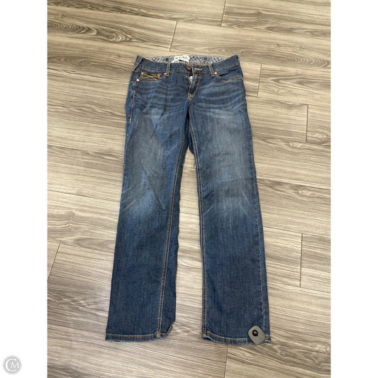 Jeans Straight By Ariat In Blue, Size: 12