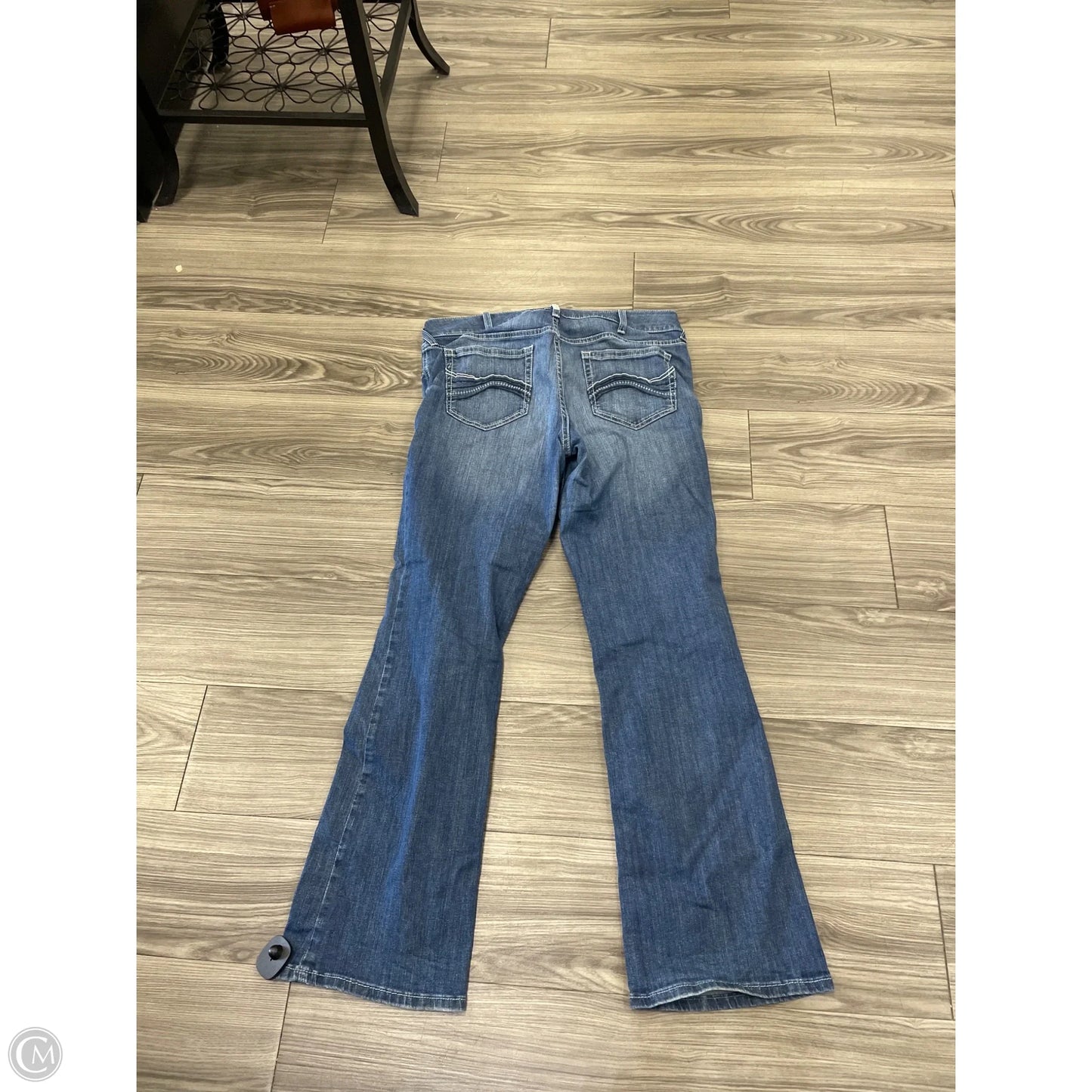 Jeans Boot Cut By Ariat In Blue, Size: 12