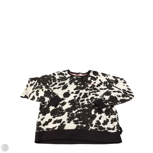 Sweatshirt Crewneck By Ariat In Animal Print, Size: 2x
