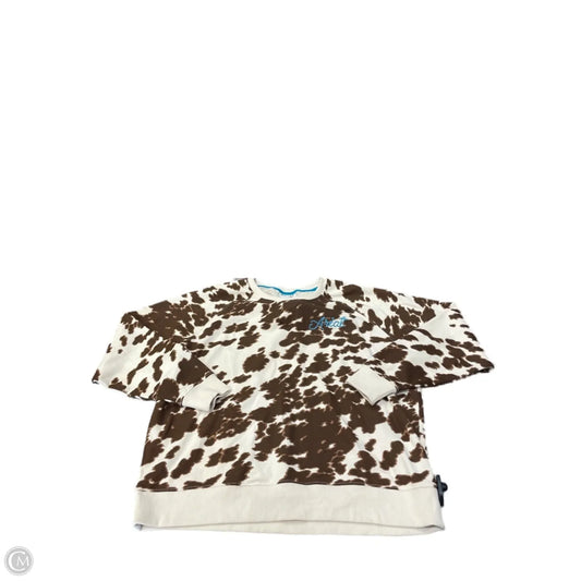 Sweatshirt Crewneck By Ariat In Animal Print, Size: 2x