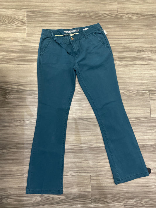 Jeans Boot Cut By Mossimo In Teal, Size: 10