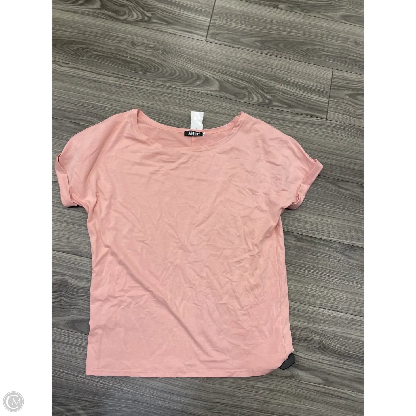 Top Short Sleeve By Clothes Mentor In Pink, Size: Xl