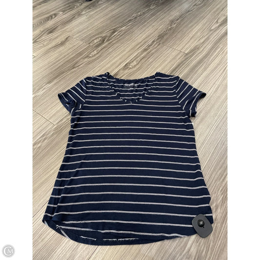 Top Short Sleeve By For The Republic In Navy, Size: S