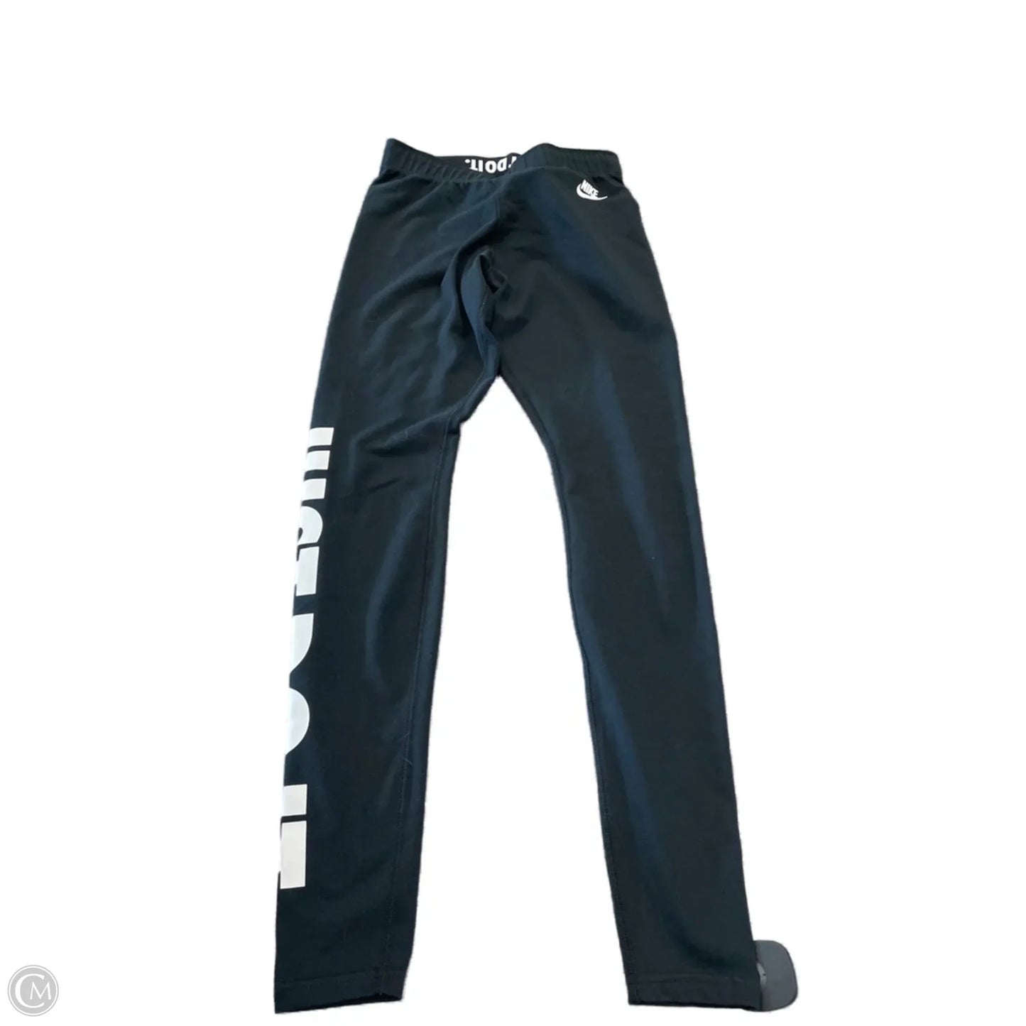 Athletic Leggings By Nike In Black, Size: S