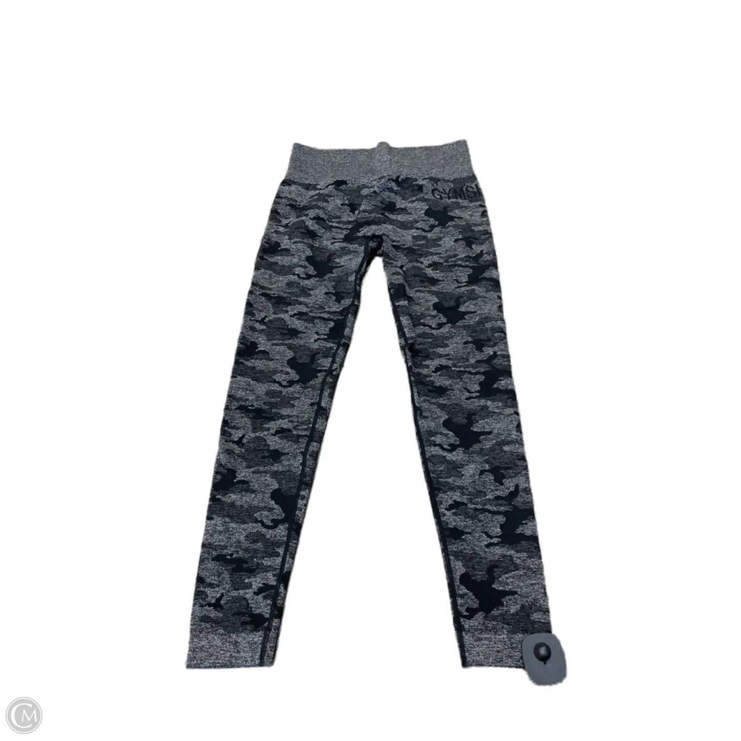 Athletic Leggings By Gym Shark In Black, Size: M