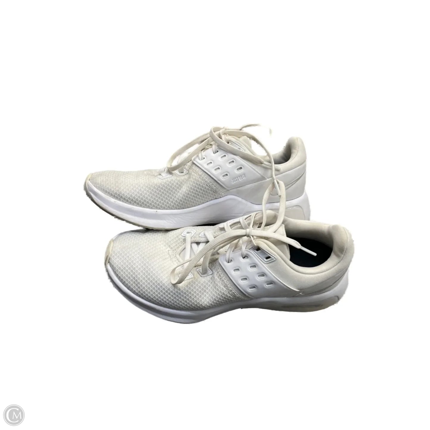 Shoes Athletic By Nike In White, Size: 8