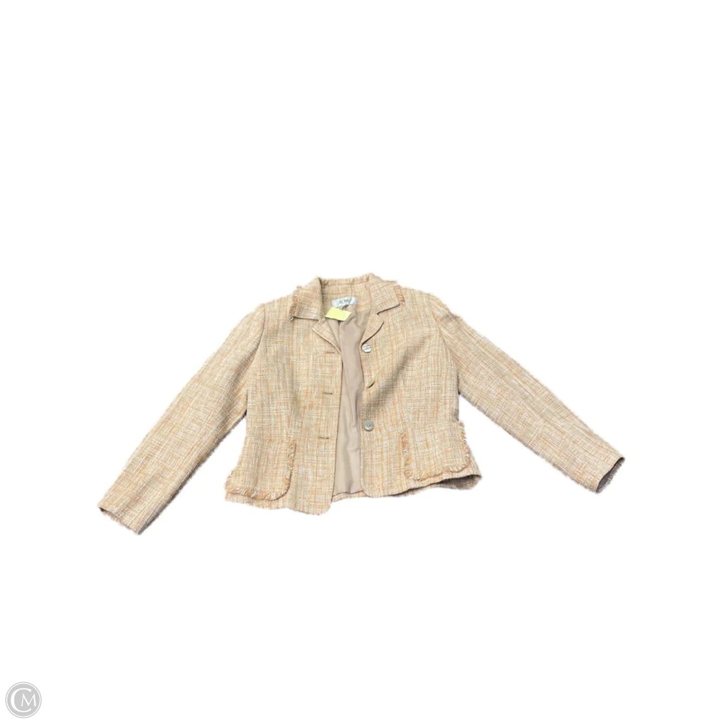 Blazer By Le Suit In Orange, Size: 6p