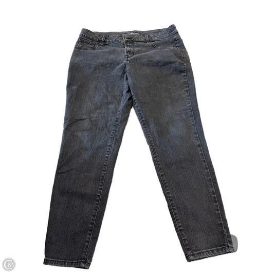 Jeans Skinny By Maurices In Black, Size: 18