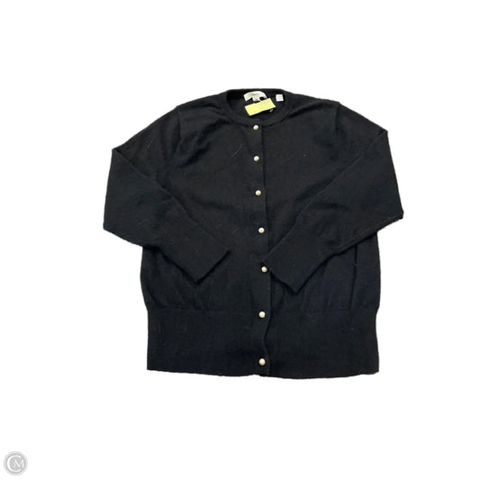 Sweater Cardigan By Vince In Black, Size: M