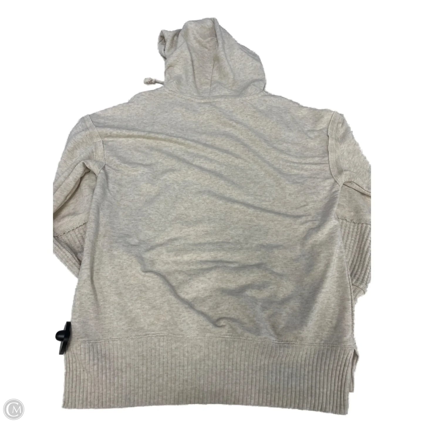 Sweatshirt Hoodie By Time And Tru In Cream, Size: S