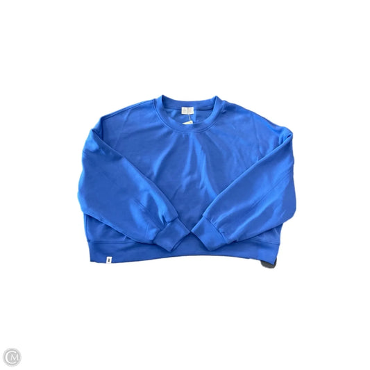Top Long Sleeve Basic By Simply Southern In Blue, Size: M