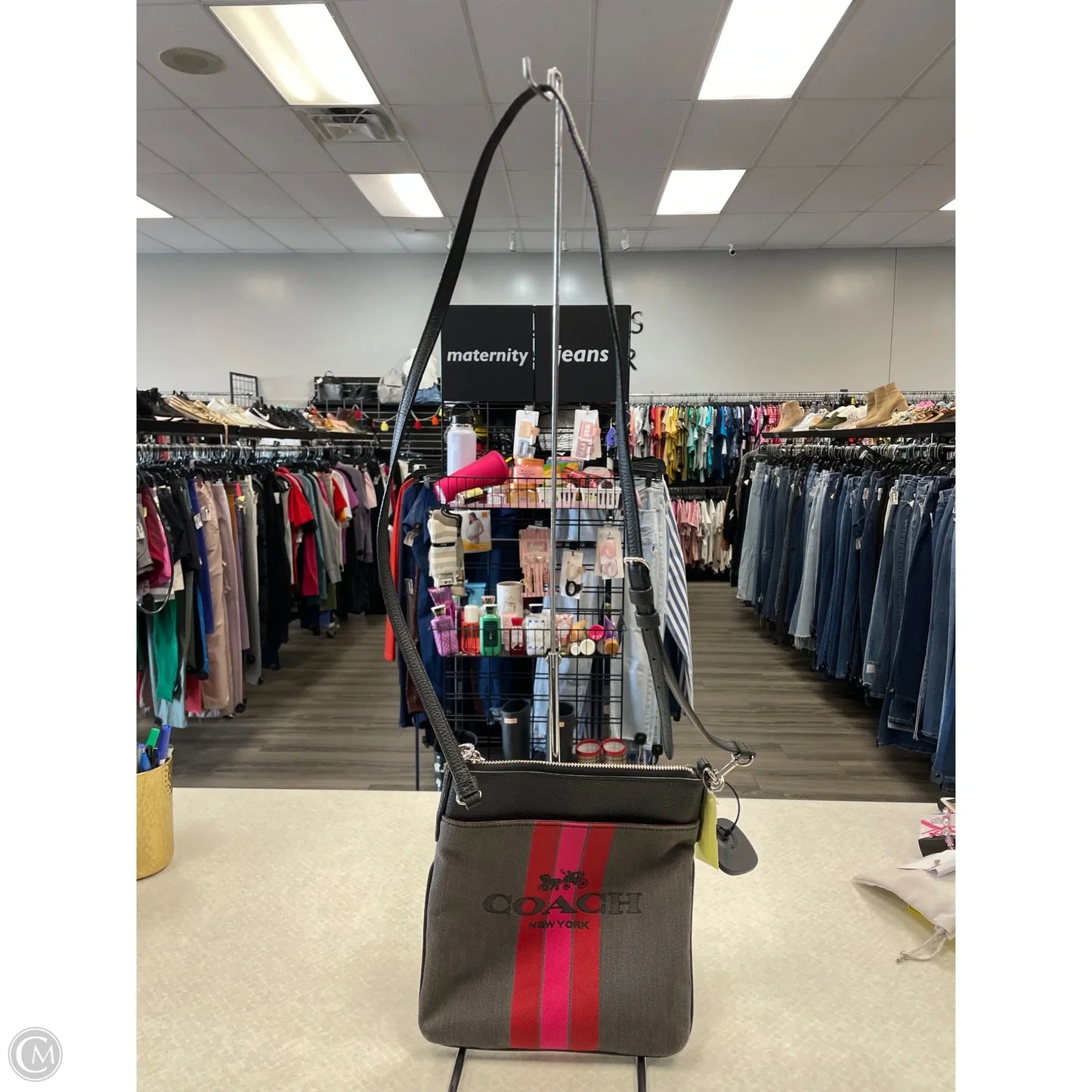 Crossbody Designer By Coach, Size: Small