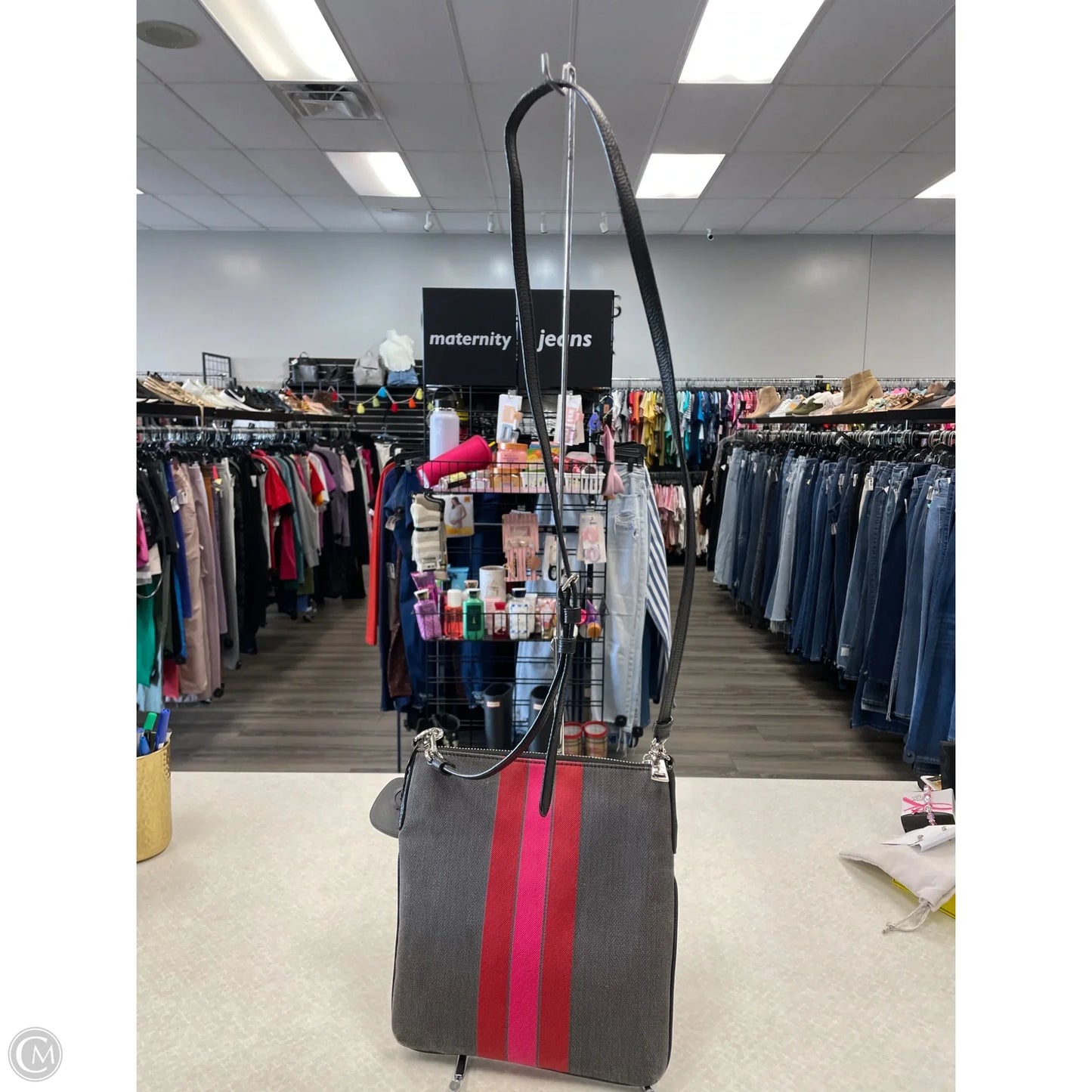 Crossbody Designer By Coach, Size: Small