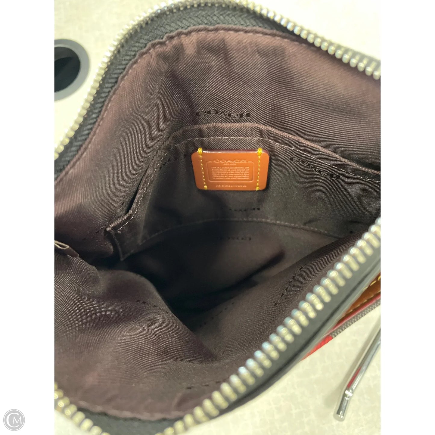 Crossbody Designer By Coach, Size: Small