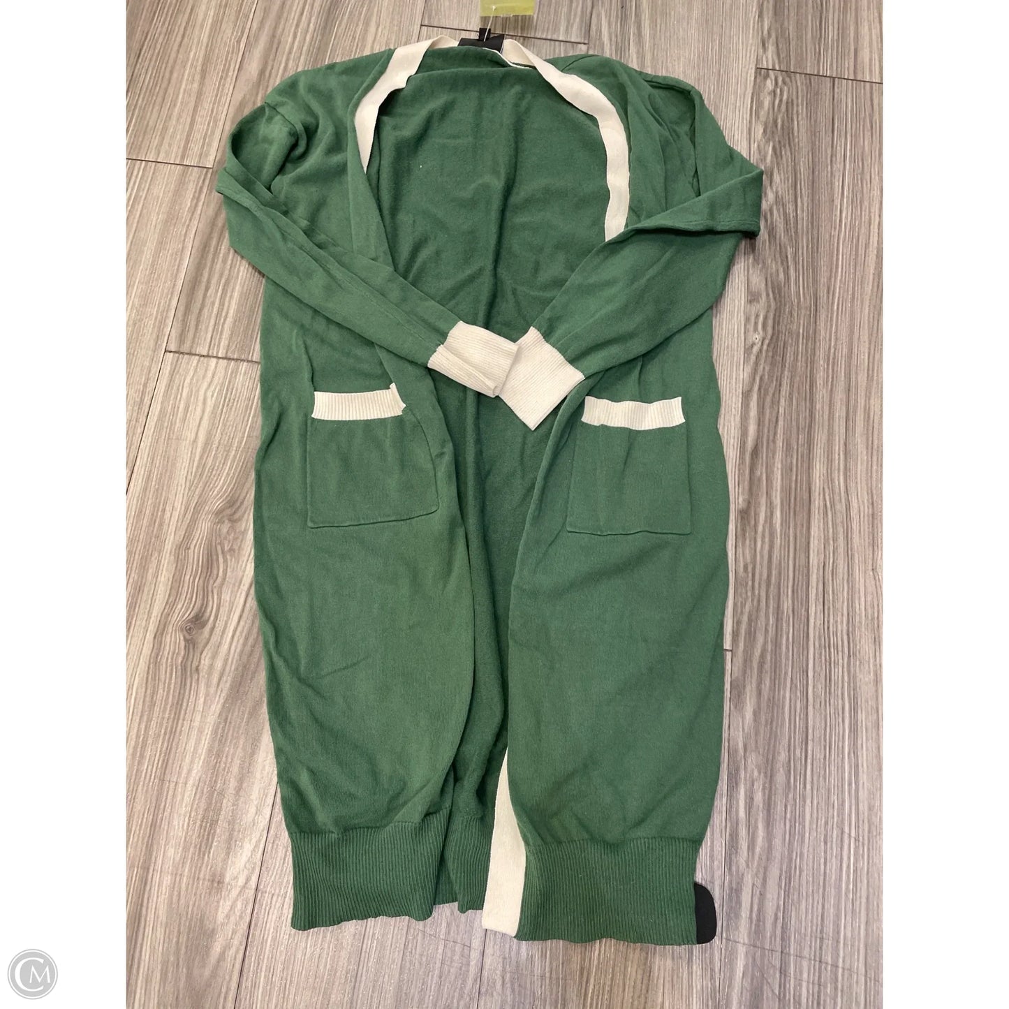 Cardigan By Vici In Green, Size: Xs