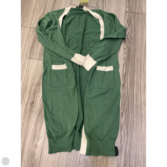 Cardigan By Vici In Green, Size: Xs