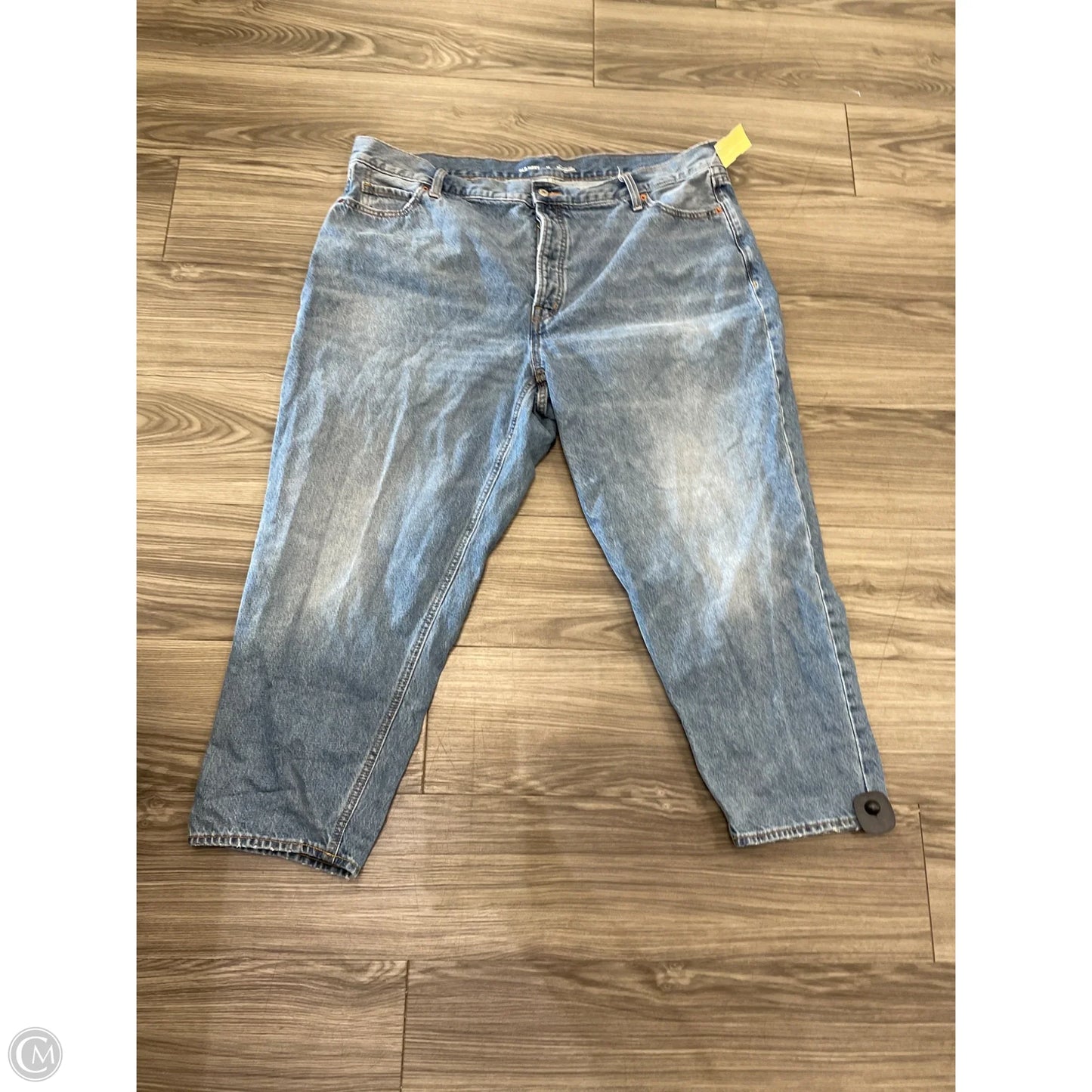 Jeans Straight By Old Navy In Blue, Size: 22