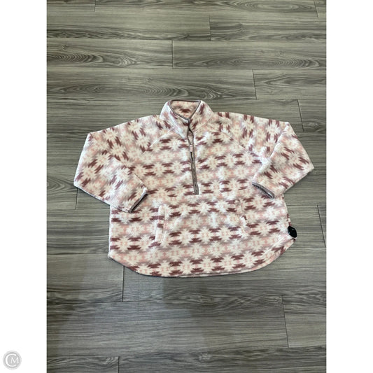Sweatshirt Collar By Maurices In Pink, Size: 3x