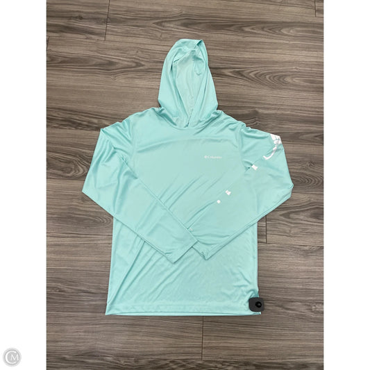 Top Long Sleeve Basic By Columbia In Teal, Size: S
