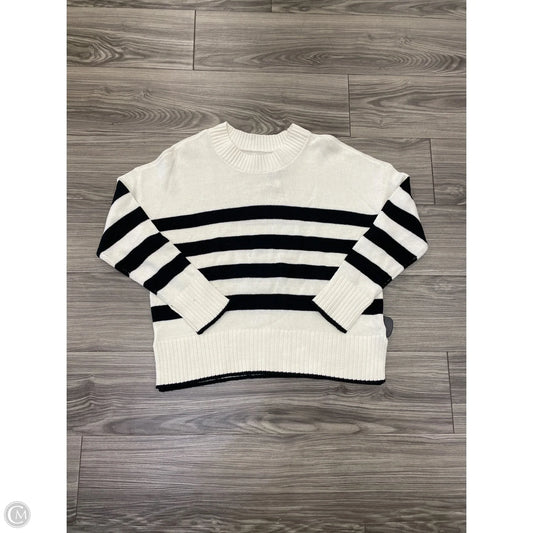 Sweater By Sonoma In Striped Pattern, Size: L