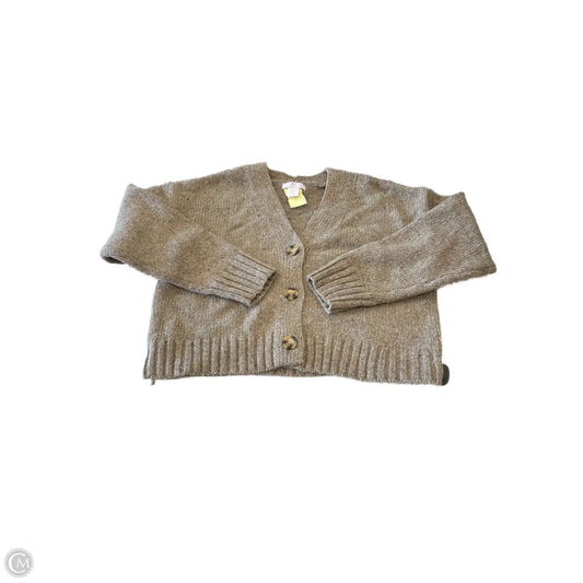 Cardigan By H For Halston In Brown, Size: S