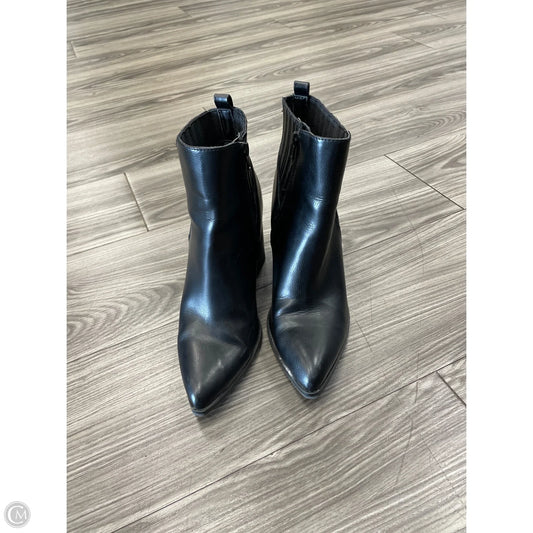 Boots Ankle Heels By Esprit In Black, Size: 8