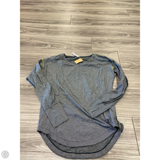 Athletic Top Long Sleeve Crewneck By Lululemon In Black, Size: 6