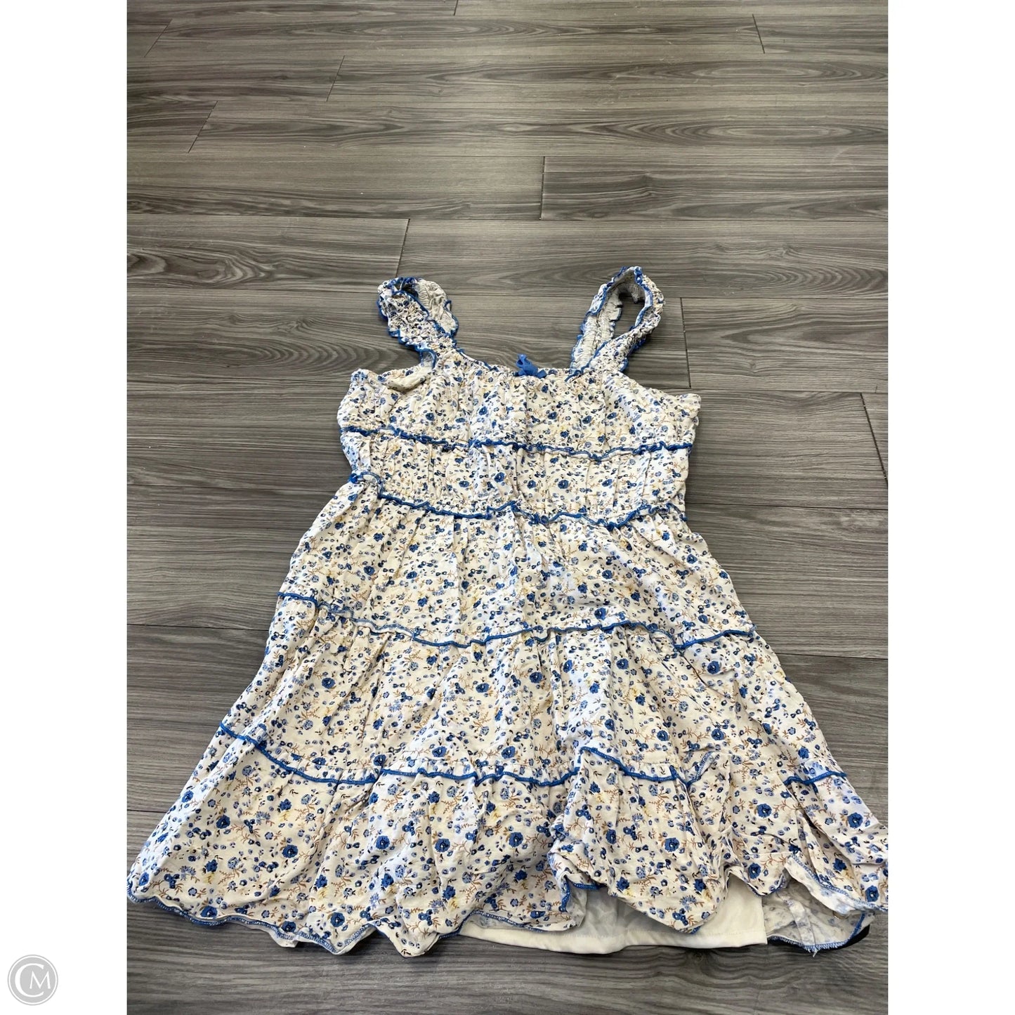 Dress Casual Short By Japna In Floral Print, Size: Xl