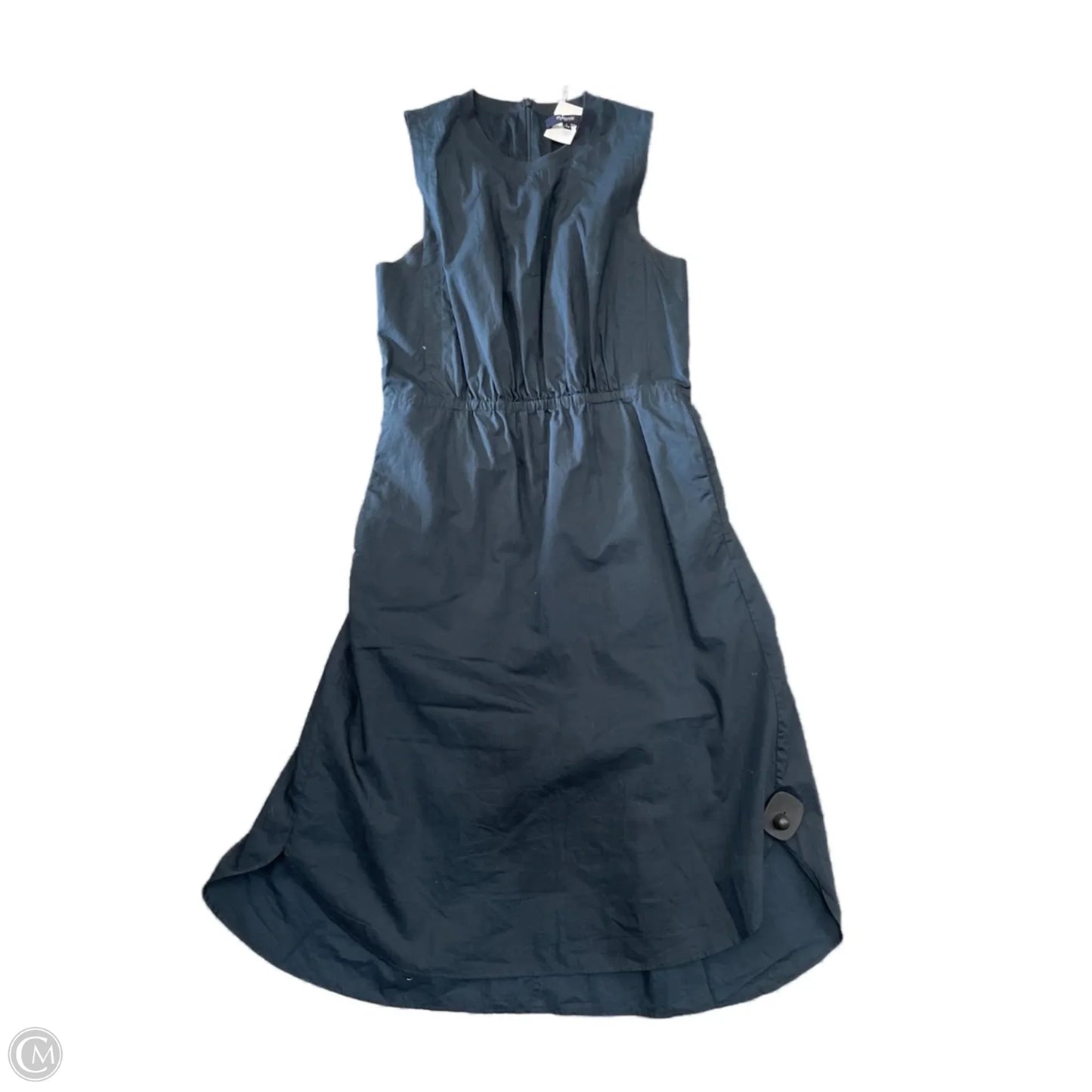 Dress Casual Midi By Madewell In Blue, Size: 4