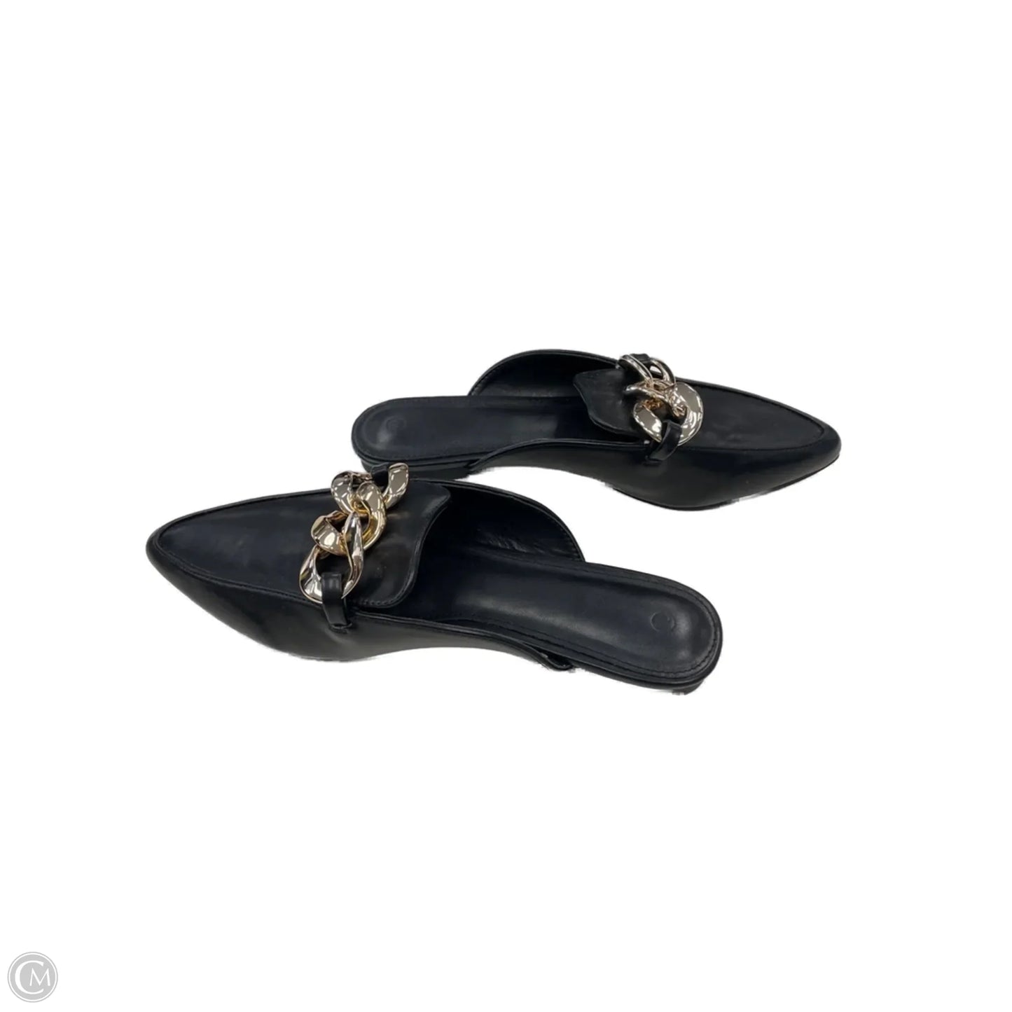 Shoes Flats By Clothes Mentor In Black, Size: 7.5