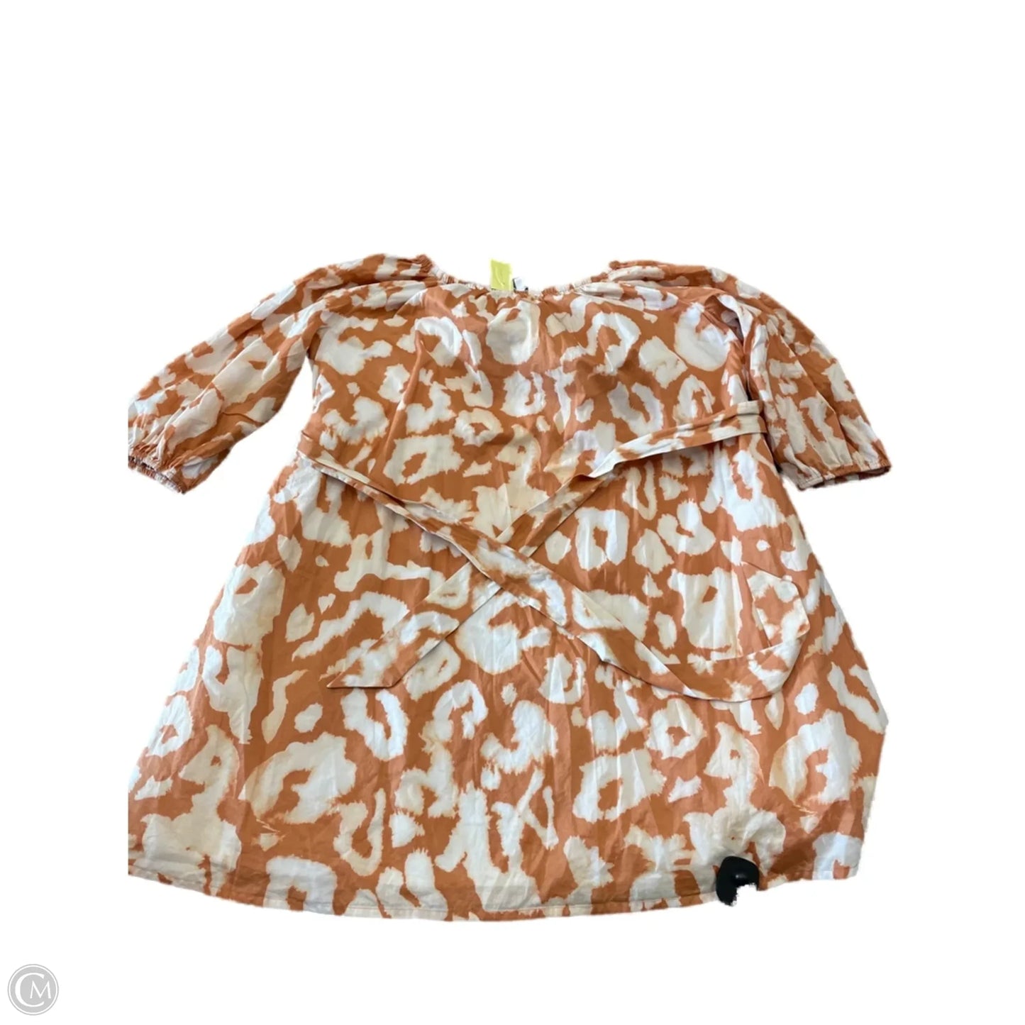 Dress Casual Midi By Elizabeth And James In Animal Print, Size: L