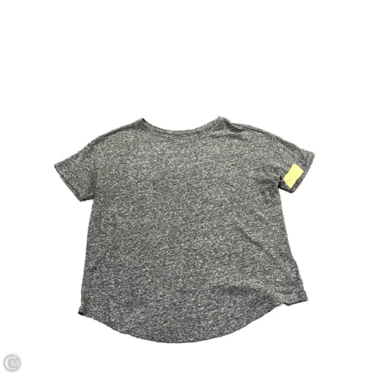 Top Short Sleeve Basic By Old Navy In Grey, Size: M