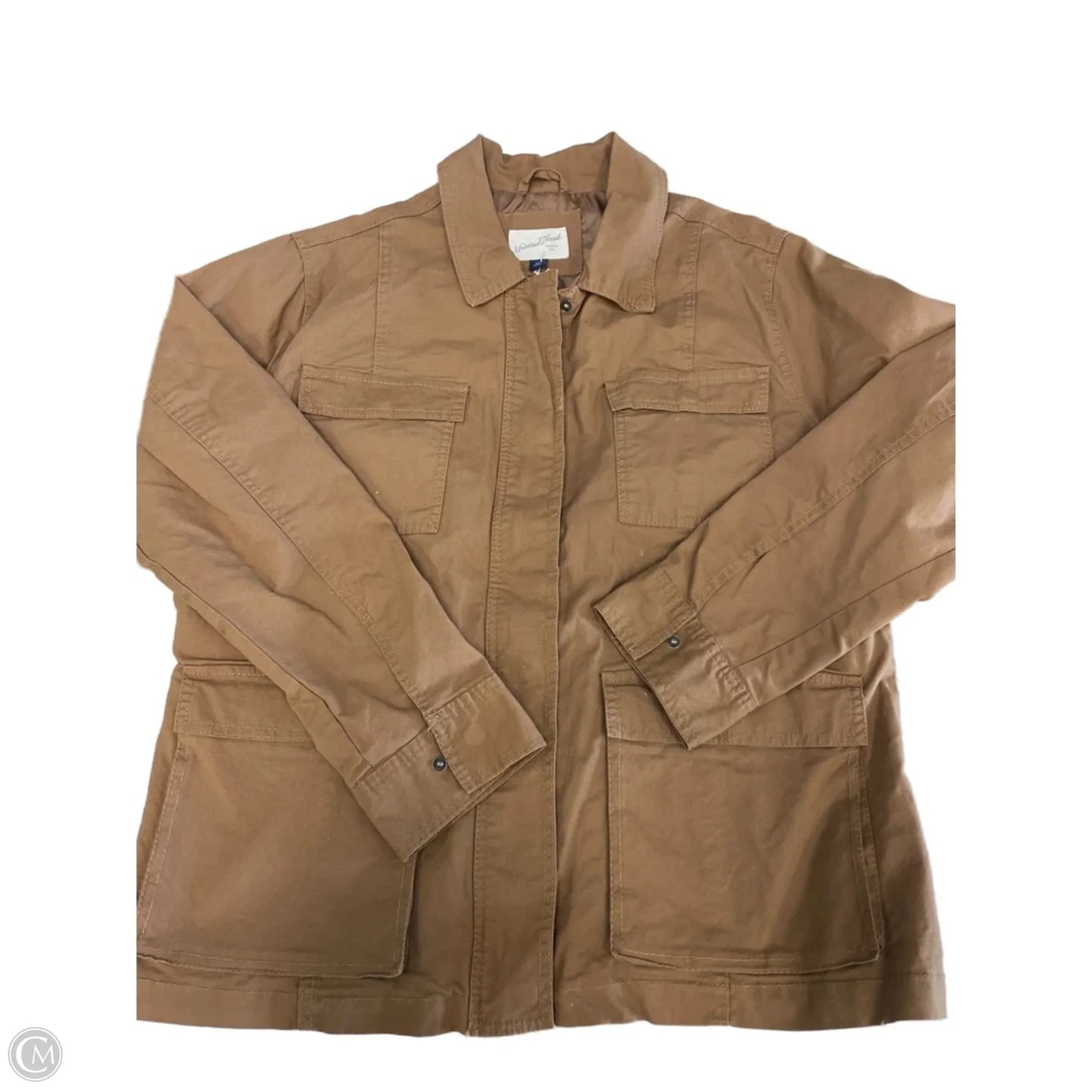 Jacket Other By Universal Thread In Brown, Size: Xxl