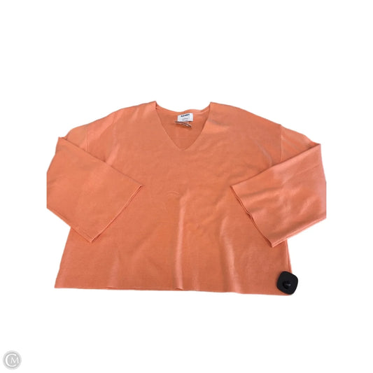 Sweater By Old Navy In Orange, Size: L