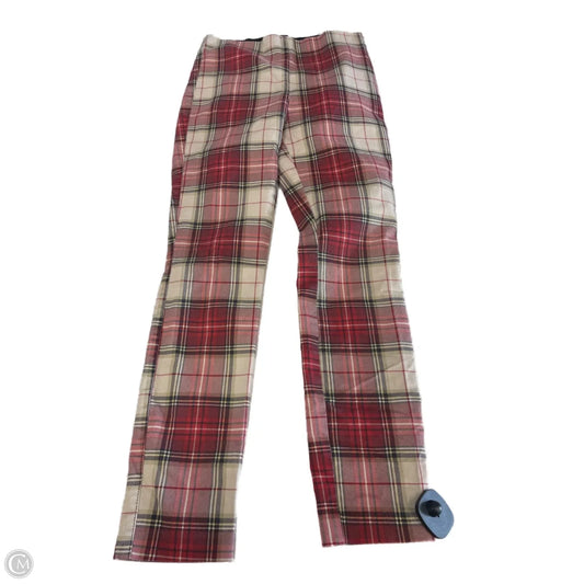 Pants Dress By H&m In Plaid Pattern, Size: 4