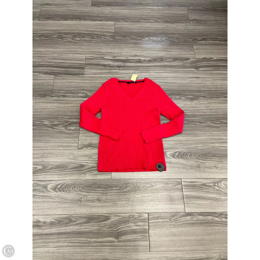 Sweater By Tommy Hilfiger In Red, Size: S