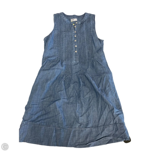 Dress Casual Midi By Sonoma In Blue, Size: M