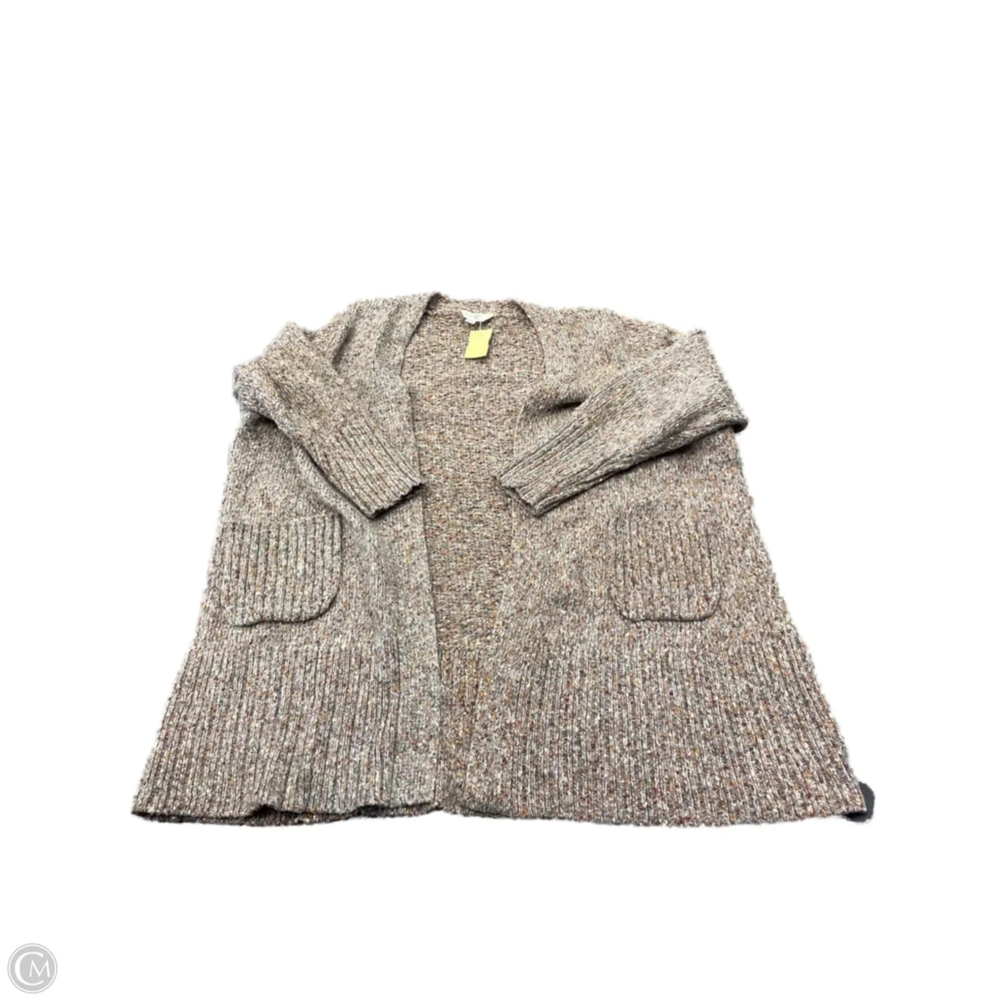 Cardigan By Terra & Sky In Brown, Size: 1x
