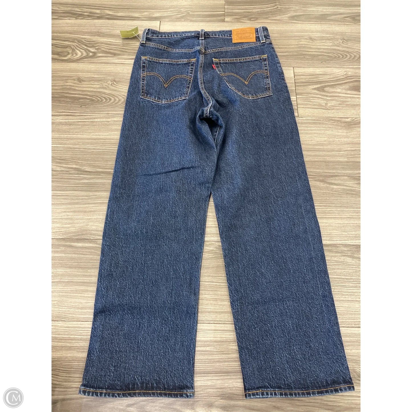 Jeans Straight By Levis In Blue, Size: 8