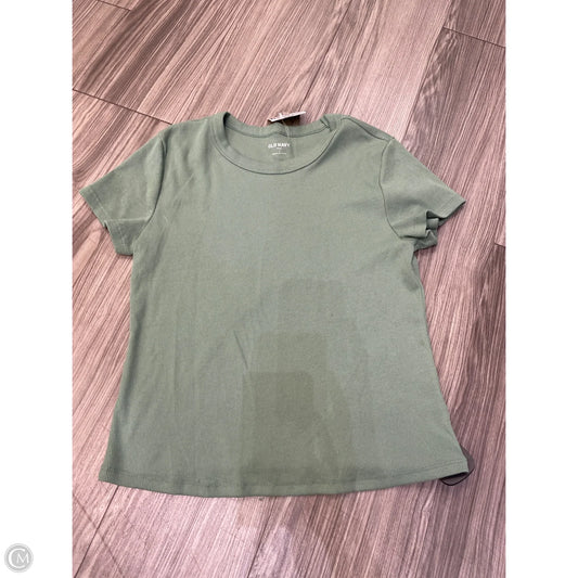 Top Short Sleeve By Old Navy In Green, Size: L