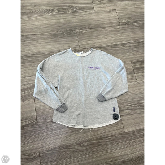 Top Long Sleeve By Clothes Mentor In Grey