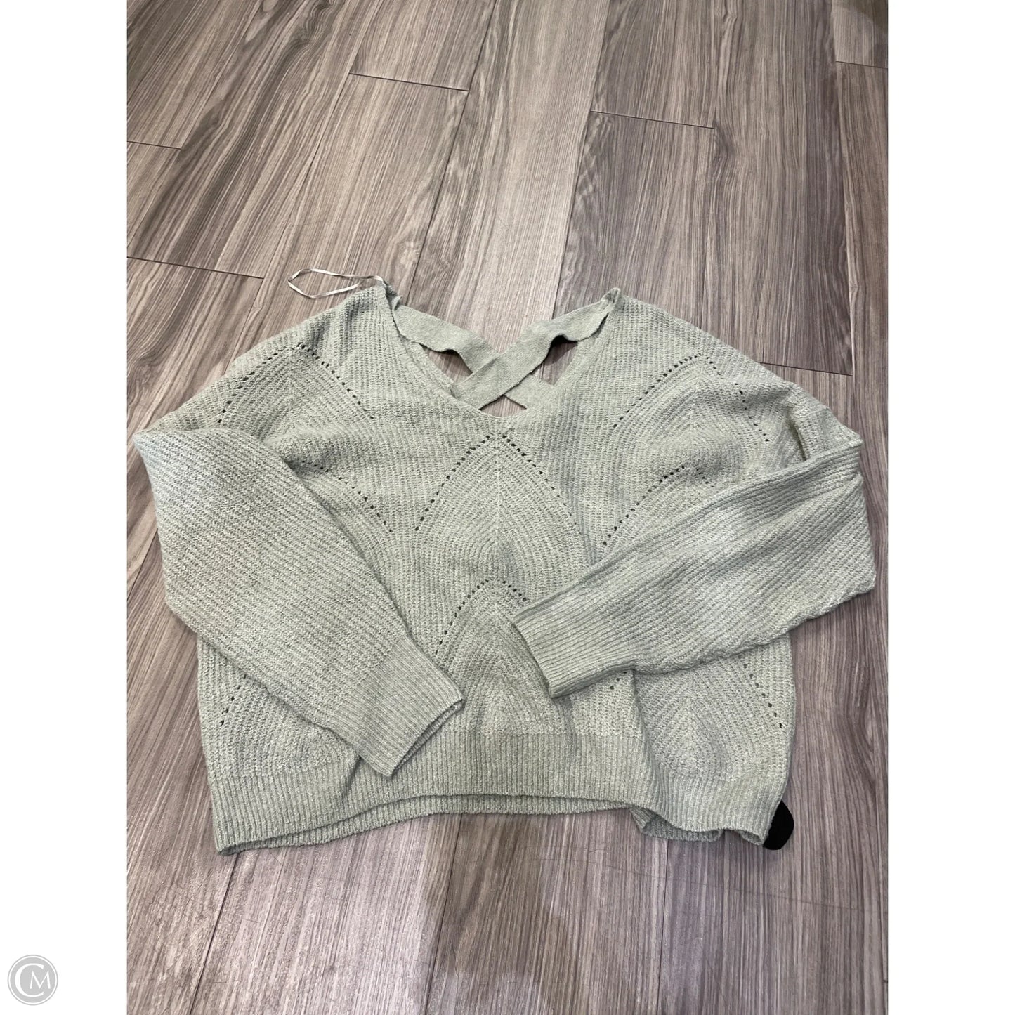 Sweater By Clothes Mentor In Green, Size: Xxl