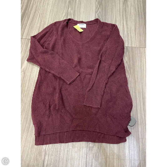 Sweater By Old Navy In Red, Size: M