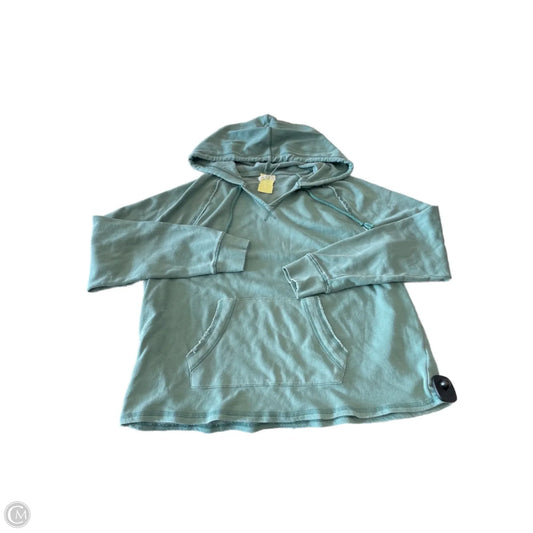 Sweatshirt Hoodie By Maurices In Green, Size: L